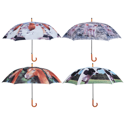 Paraguas Animales de Granja Color